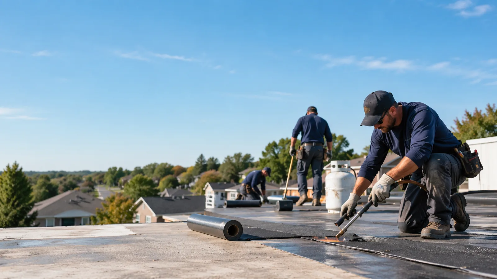 Flat Roof Leak Repair providers in Roosevelt, TX